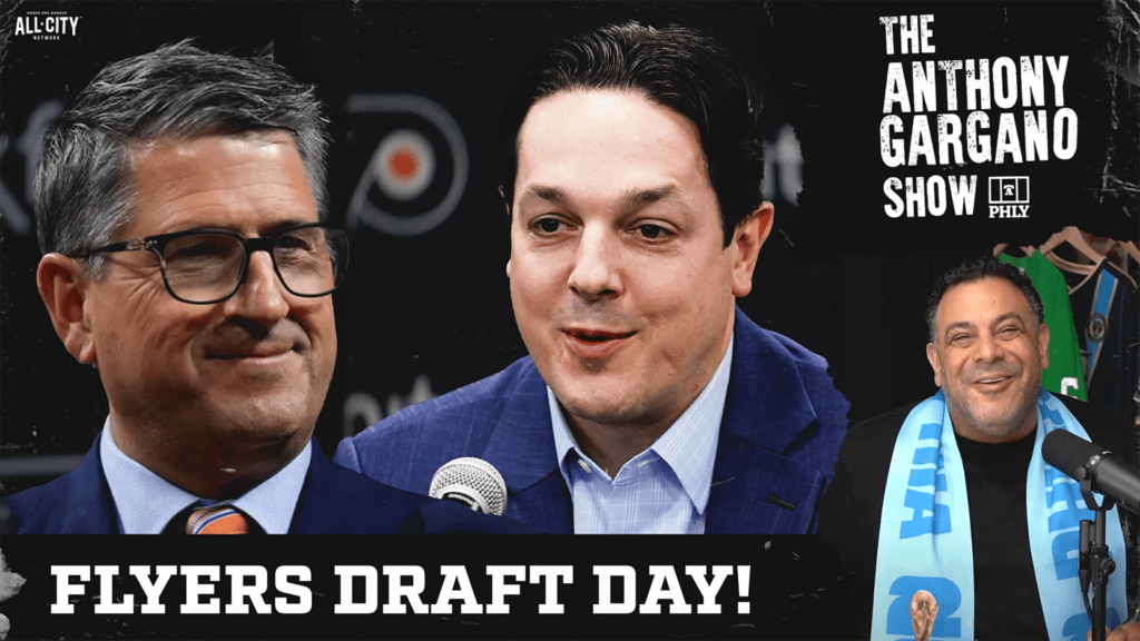 The Anthony Gargano Show | Flyers Draft Day | Sixers Select Center Johni Broome From Auburn | Phillies Swept By Astros