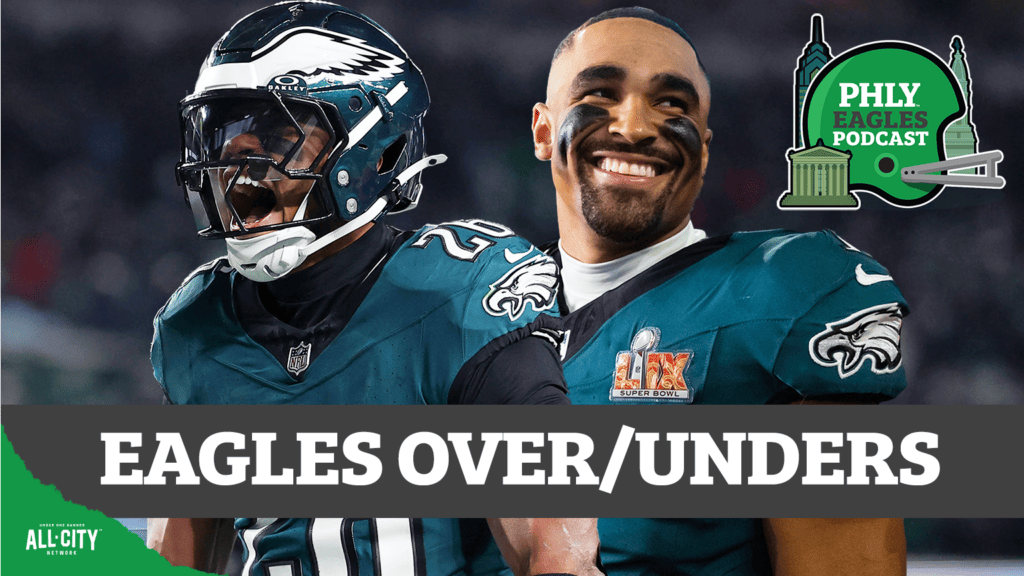 Eagles Over/Unders: Will Jalen Hurts surpass 3,200 passing yards? Does Saquon Barkley score 12 TDs?