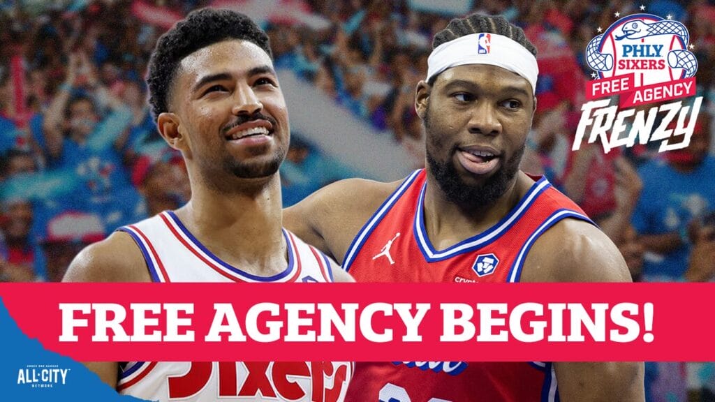 PHLY Sixers Podcast: 2025 NBA free agency live show: Can the Sixers retain Quentin Grimes & Guerschon Yabusele?